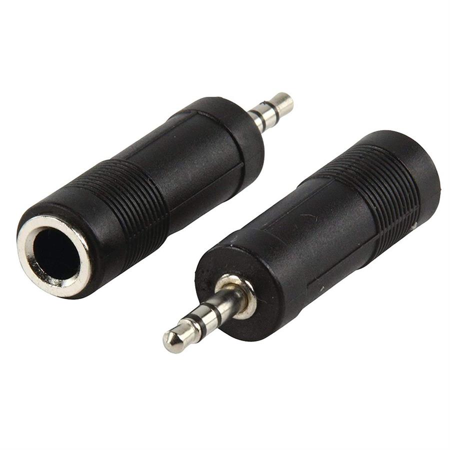 NISUTA ADAPTADOR STEREO 3,5 MACHO A 6,3 HEMBRA NS-ADST36