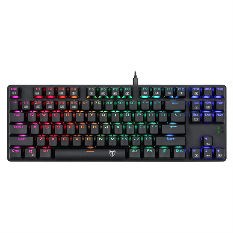 T-DAGGER TECLADO BORA T-TGK315-BL-SP BLACK BLUE SWITCH RGB SPANISH