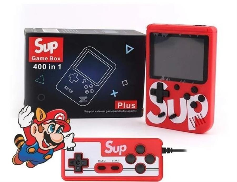 SUPREME/ALIEN CONSOLA 8 BITS GAME BOX PLUS CON JUEGOS + JOYSTICK