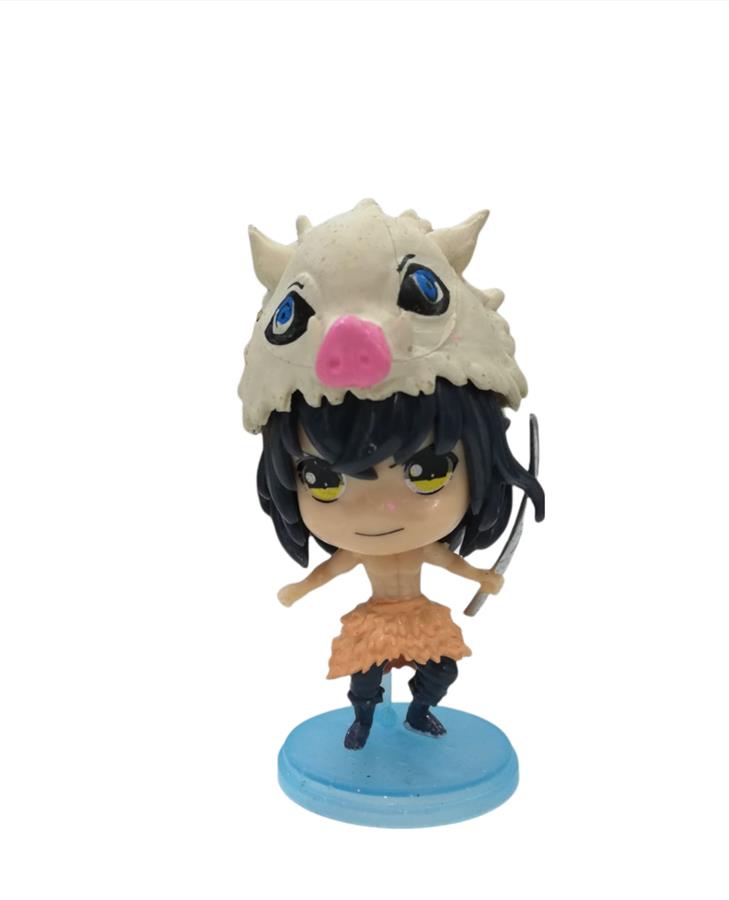 DEMON SLAYER PERSONAJES CON BASE Y ACCESORIOS 7 CM