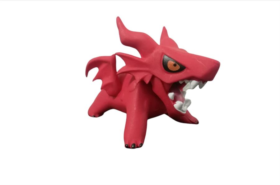 MY HERO ACADEMIA DRAGON ROJO FIGURA EN CAJA 7/8 CM