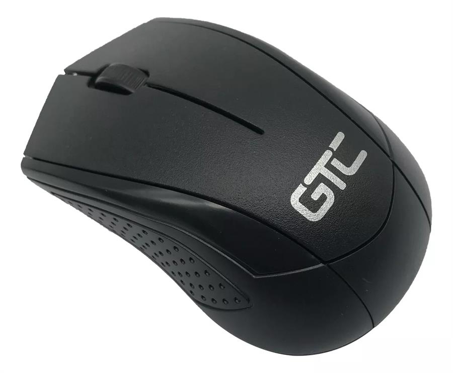 GTC MOUSE INALAMBRICO MIG-117N USB 1200 DPI NEGRO