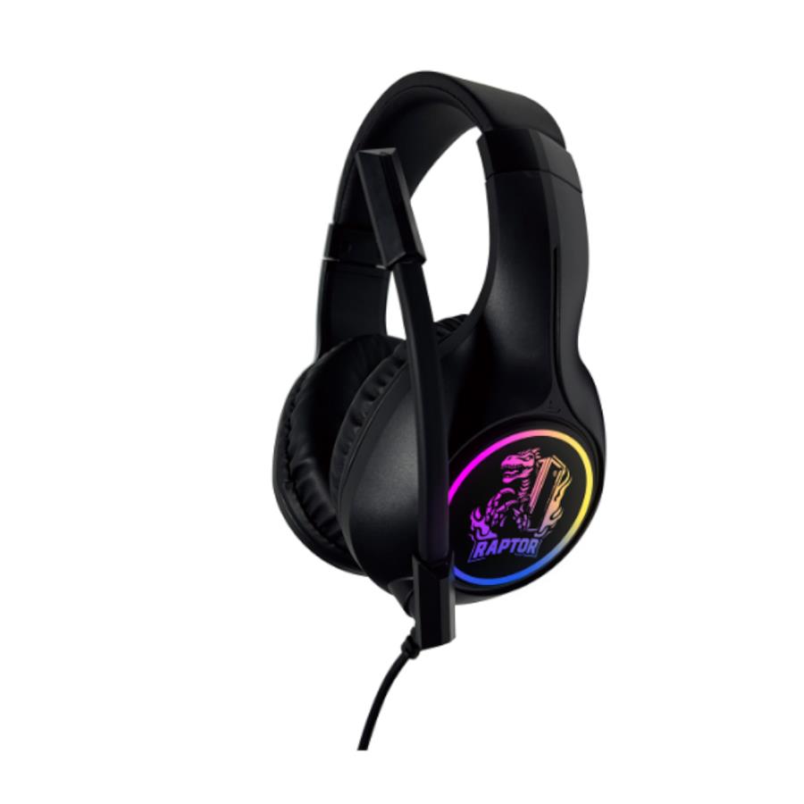 RAPTOR HEADSET SHADOW CORE USB 7.1 RGB WIRED GAMING