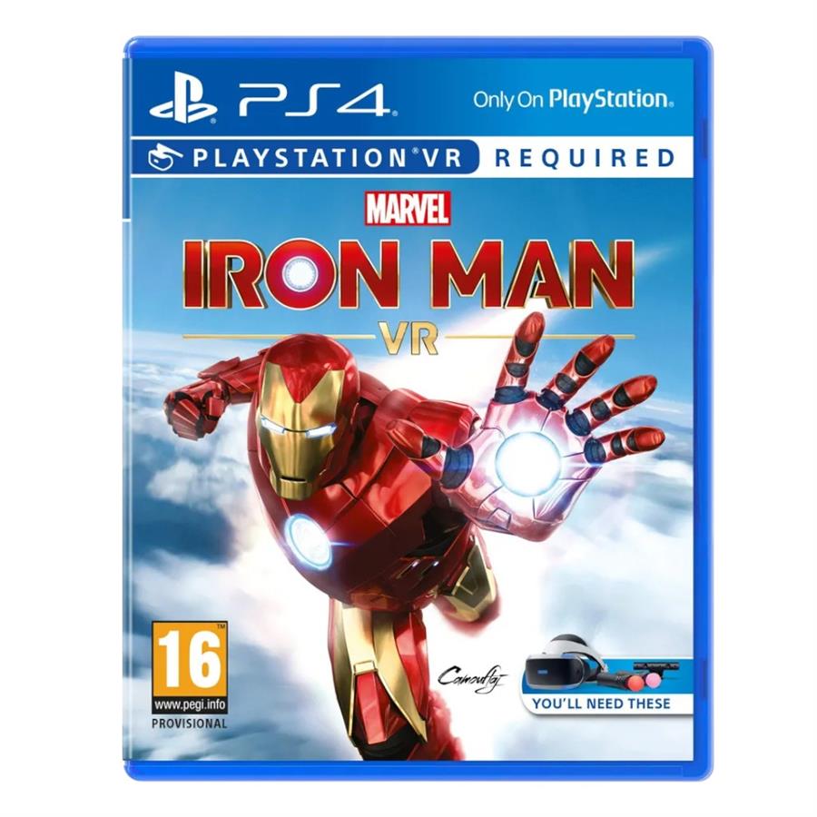 MARVEL IRON MAN VR JUEGO PS4 ABIERTO