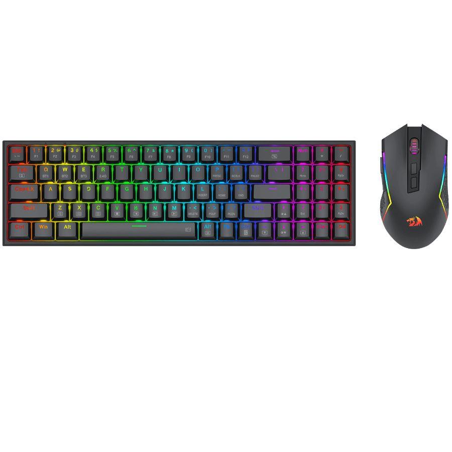 REDRAGON COMBO TECLADO + MOUSE WIRELESS - S136