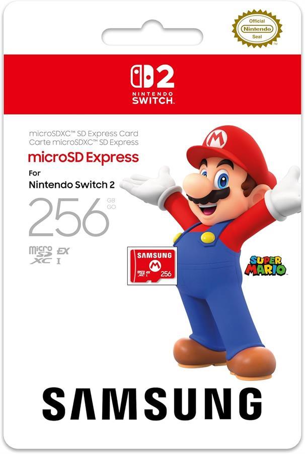 SAMSUNG MEMORIA NINTENDO SWITCH 2 256GB