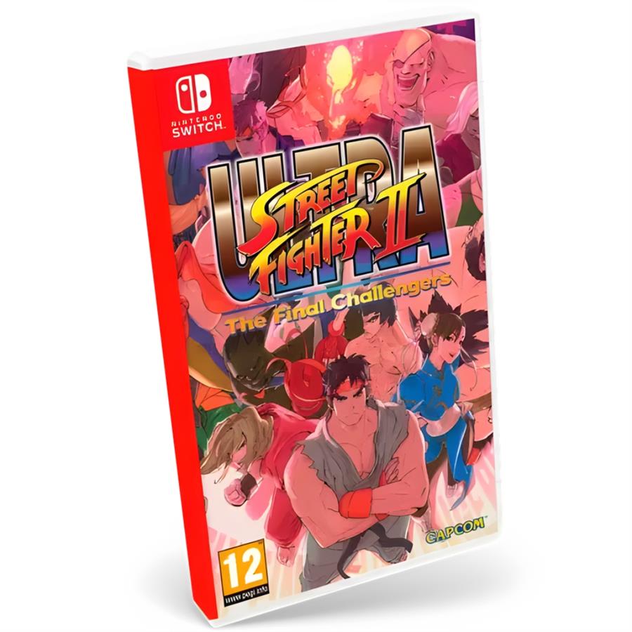 ULTRA STREET FIGHTER II THE FINAL CHALLENGERS JUEGO NINTENDO SWITCH ABIERTO