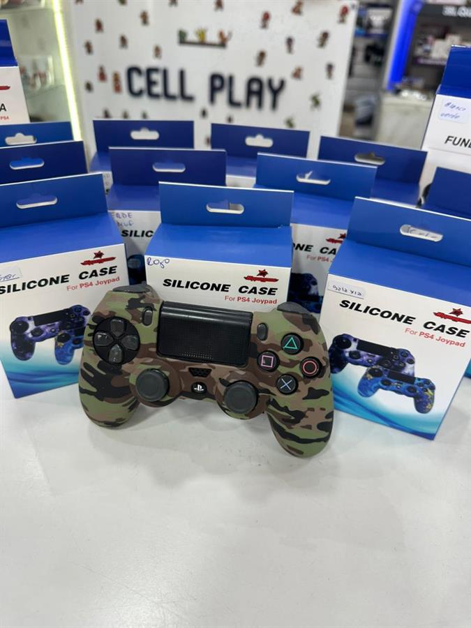 NIPPONGAME FUNDA JOYSTICK PS4 SILICONA MILITAR