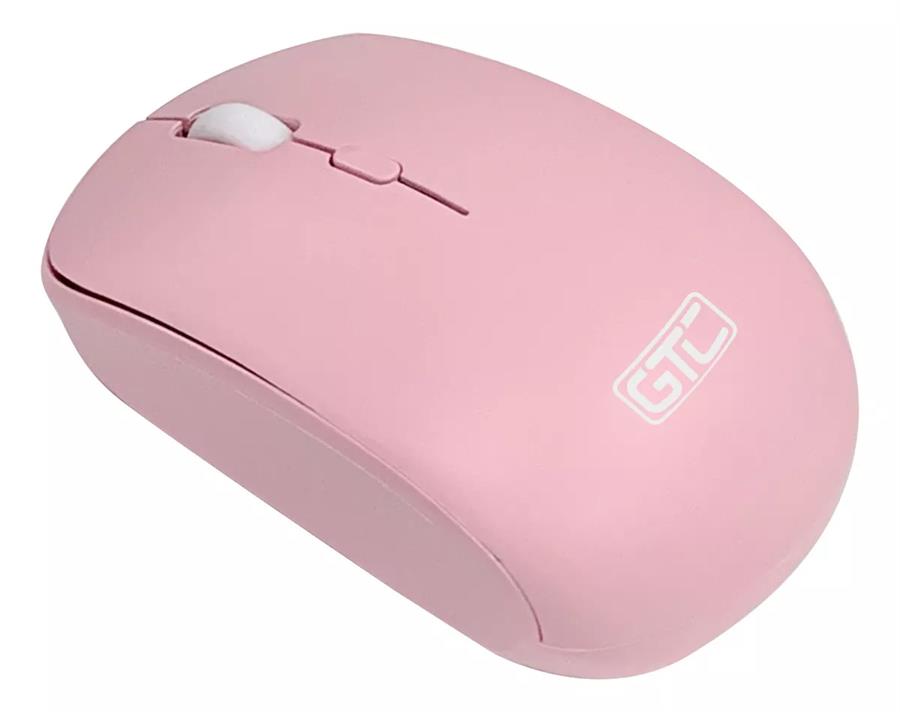 GTC MOUSE INALAMBRICO MIG-122R 1600 DPI ROSA