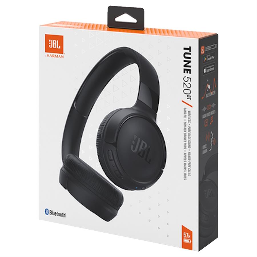 JBL AURICULAR TUNE 520 BT VINCHA NEGRO