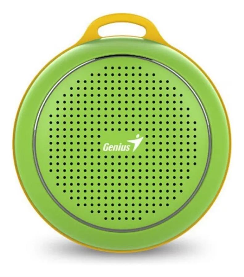 GENIUS PARLANTE BLUETOOTH 4.1SP-906BT VERDE Y AMARILLO