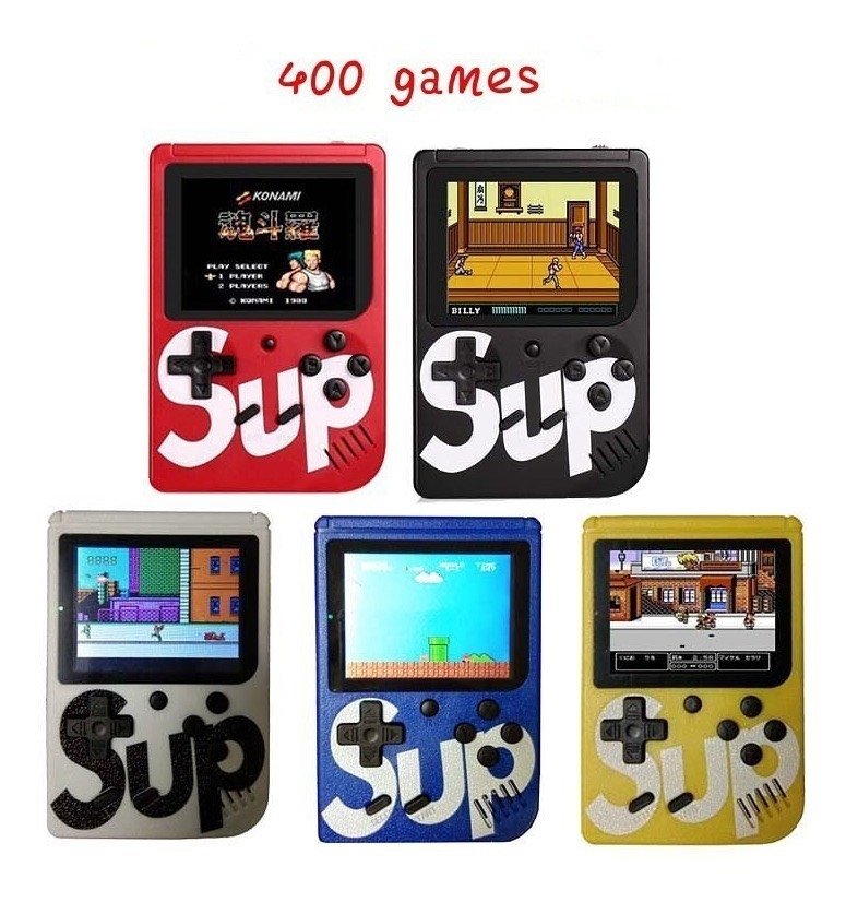 SUPREME/ALIEN CONSOLA 8 BITS GAME BOX PLUS CON JUEGOS