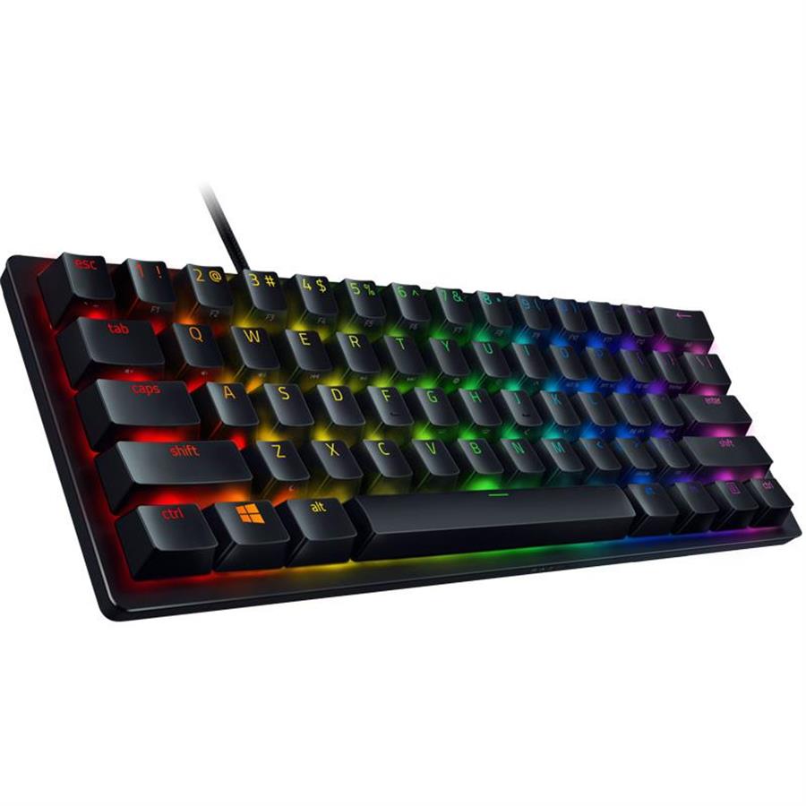 RAZER TECLADO HUNTSMAN MINI BLACK LINEAR RED