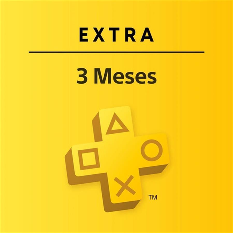 TARJETA PSN PLUS EXTRA 3 MESES MULTIREGION