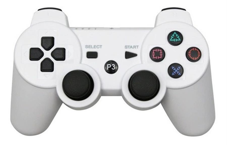GENERICO JOYSTICK PS3 REPLICA BLANCO