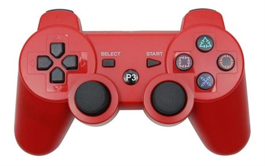 GENERICO JOYSTICK PS3 REPLICA ROJO