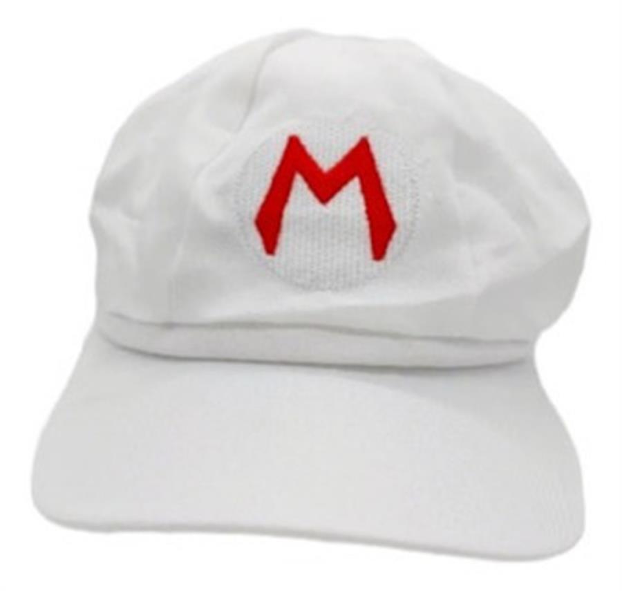 GENERICA GORRA MARIO BROSS BLANCA