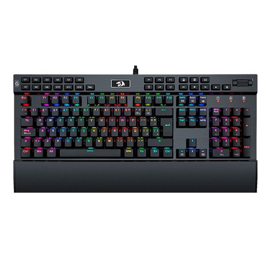 REDRAGON TECLADO MECANICO YAMA K550R-1-SP BLACK PURPLE SWITCH