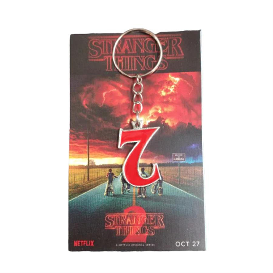 LLAVERO STRANGER THINGS 2 METAL