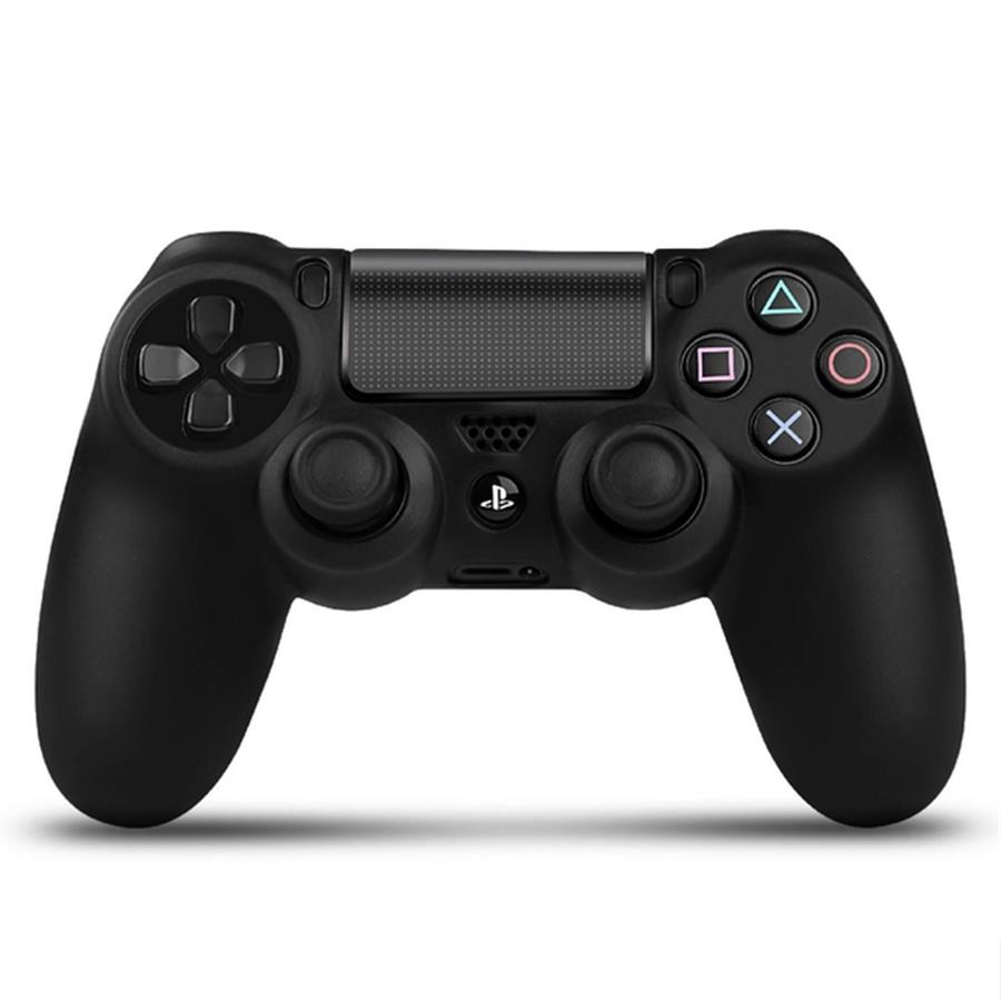 GENERICA FUNDA JOYSTICK PS4 SILICONA NEGRA
