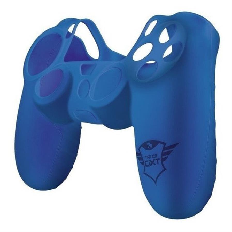 TRUST GAMING GXT 744B FUNDA SILICONA AZUL PS4