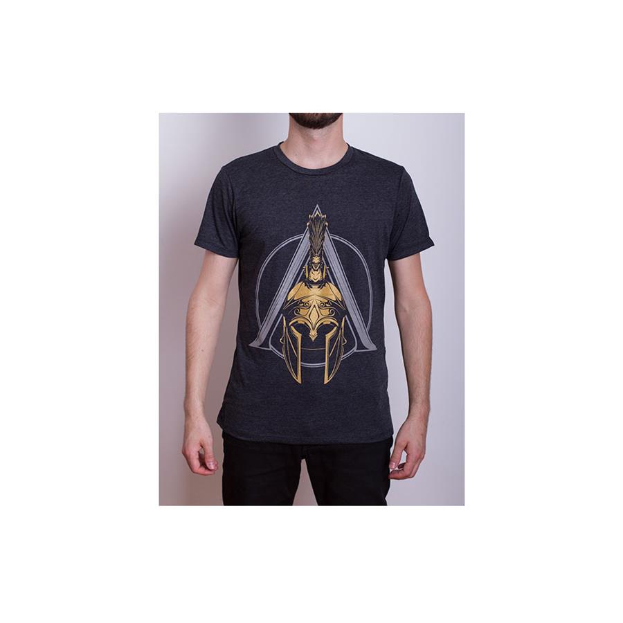 REMERA ASSASSIN S CREED ODYSSEY HELMET UNISEX NEGRA S