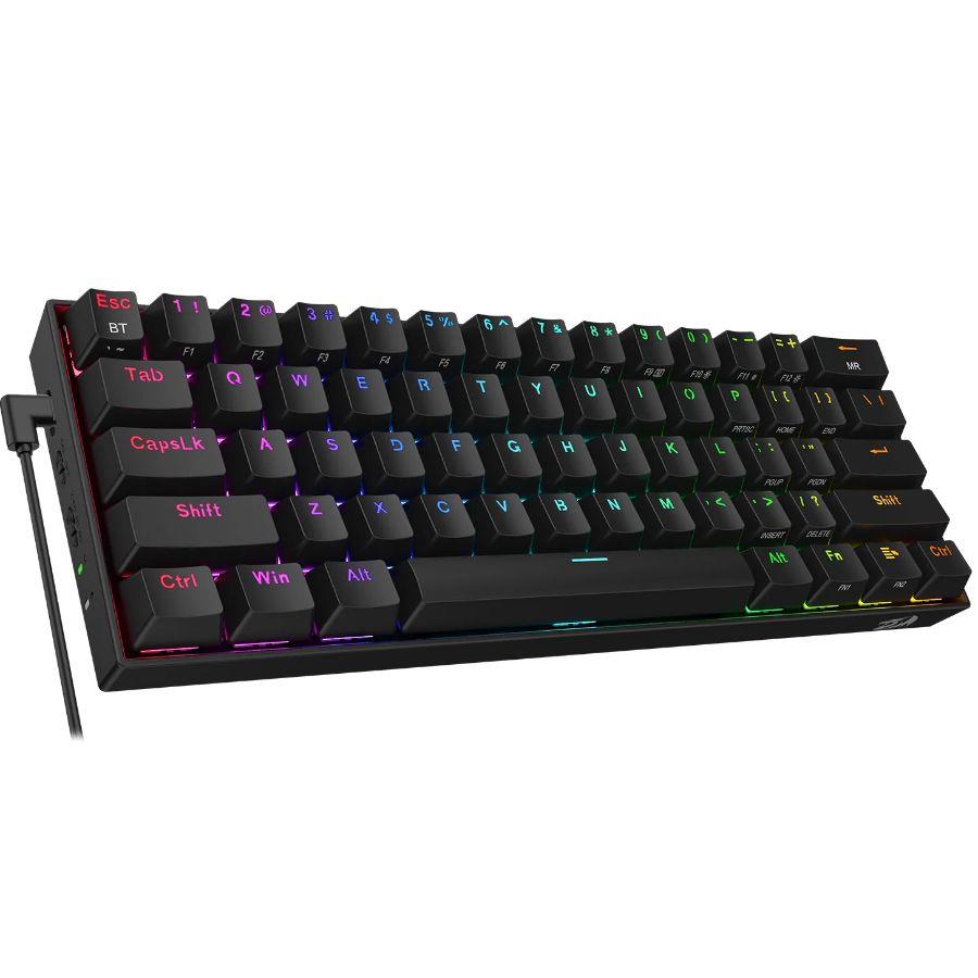 REDRAGON TECLADO DRACONIC PRO K530RGB-PRO BLACK BROWN SWITCH
