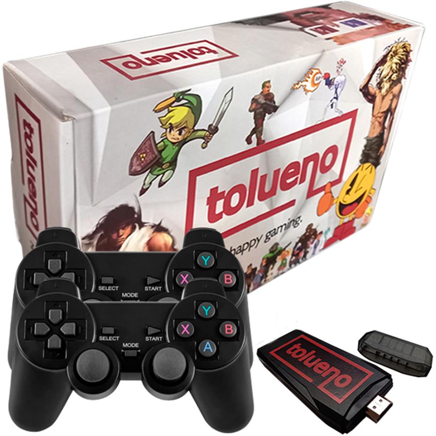TOLUENO LITE CONSOLA DE JUEGOS 64 GB + 7000 JUEGOS CARGADOS
