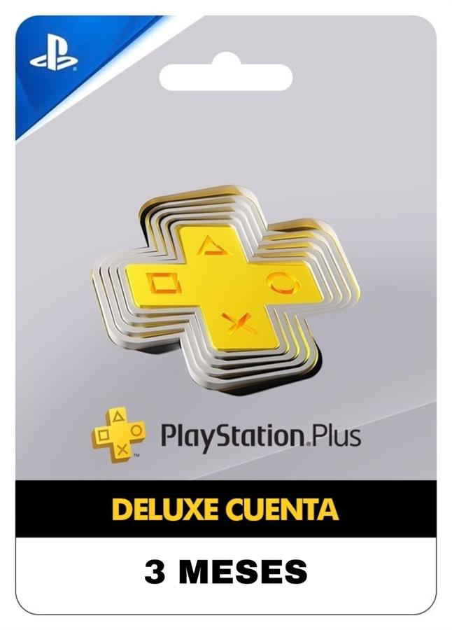 TARJETA PSN PLUS DELUXE 3 MESES MULTIREGION
