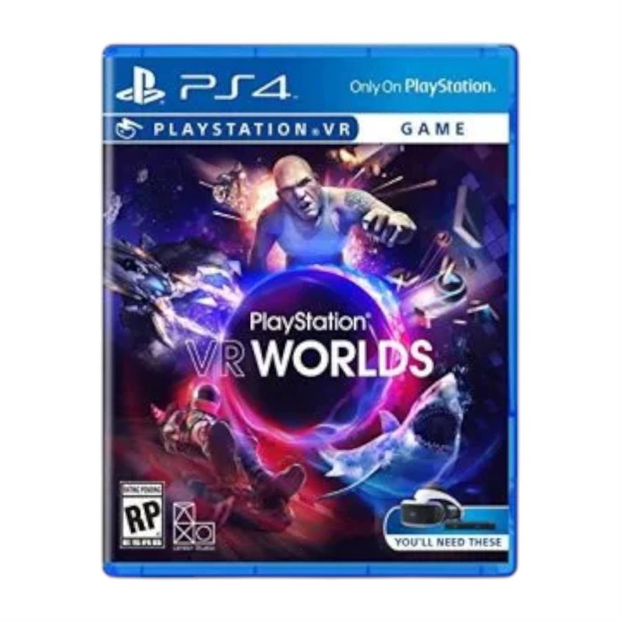 PLAYSTATION VR WORLDS JUEGO PS4 ABIERTO
