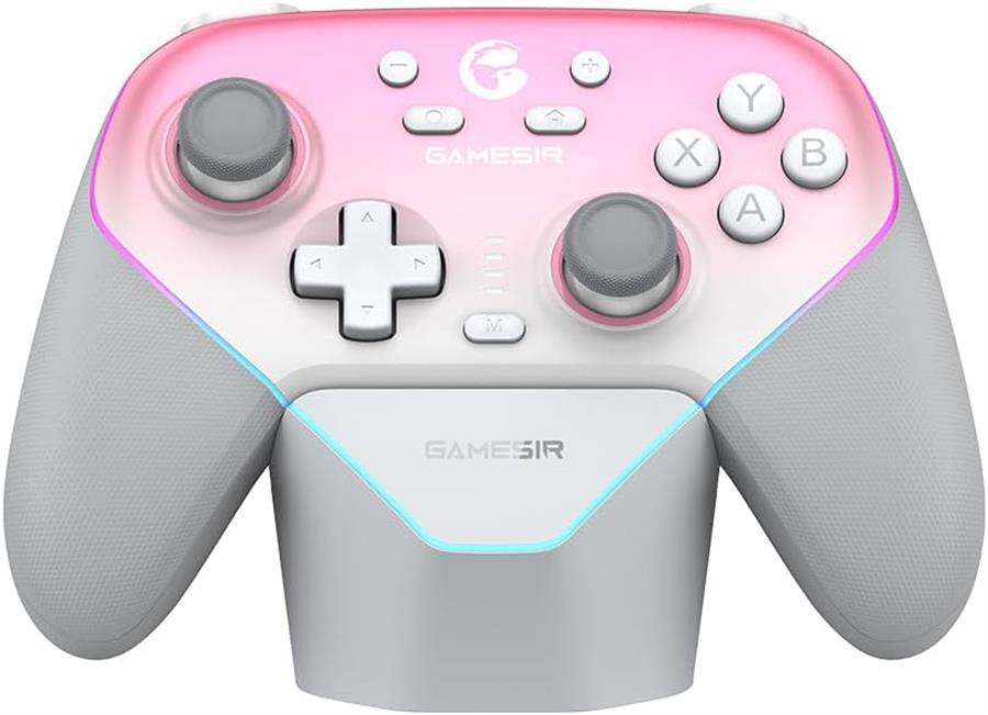 GAMESIR SUPER NOVA T4N PRO CON BASE PC/SWITCH/ANDROID/IOS PINK