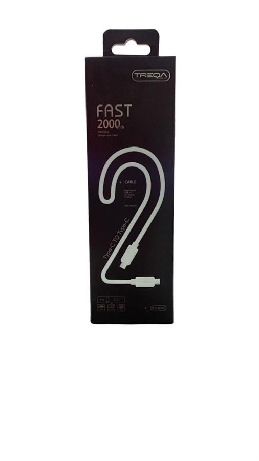 TREQA CABLE 2 M TIPO C-TIPO C CA-8075