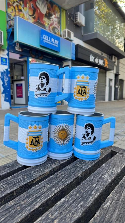 JARRA CHOPP INTERIOR ALUMINIO CLUBES ARGENTINA