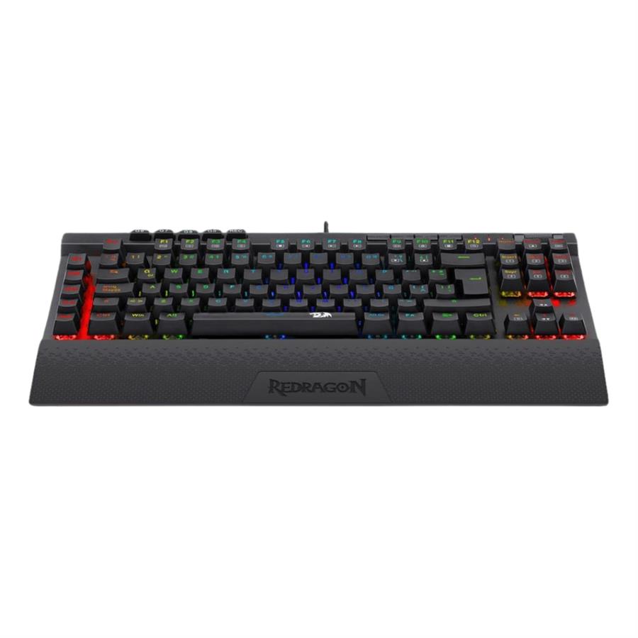 REDRAGON TECLADO MECANICO MAGIC-WAND PRO K587 BLACK RED SWITCHES