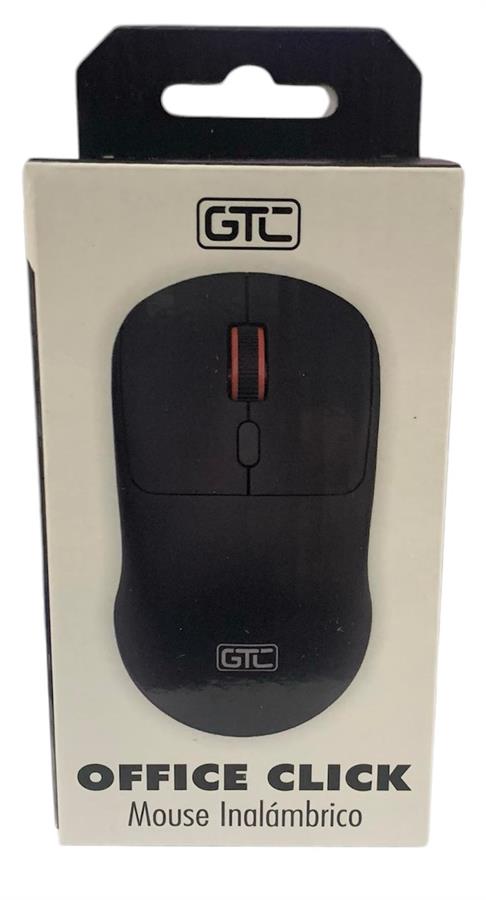 GTC MOUSE INALAMBRICO OFFICE CLICK MIG-124N NEGRO