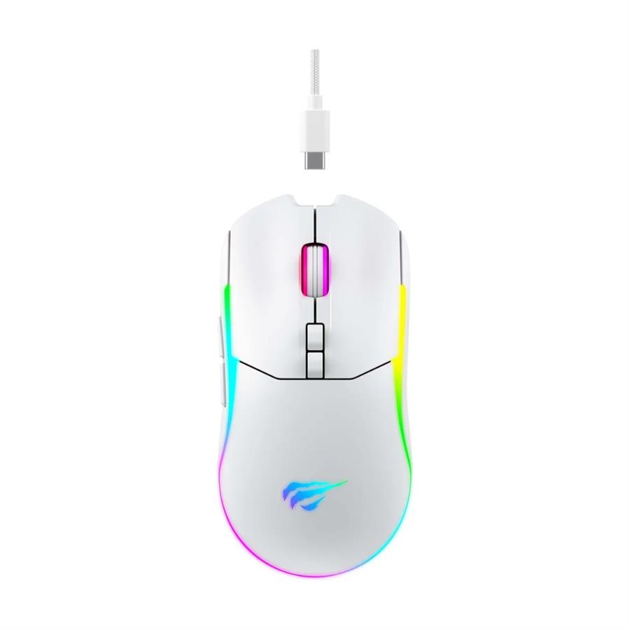 HAVIT MOUSE GAMING TRI-MODE MS1020WB BLANCO
