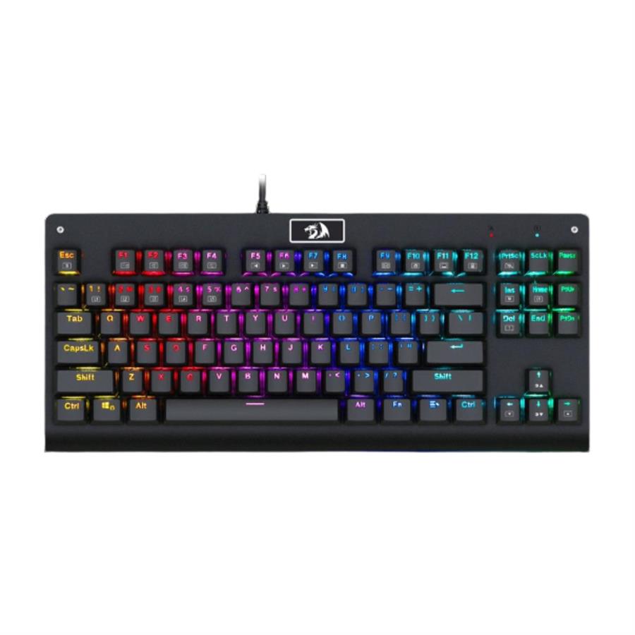 REDRAGON TECLADO MECANICO DARK AVENGER K568 RGB BLACK RED SWITCHES