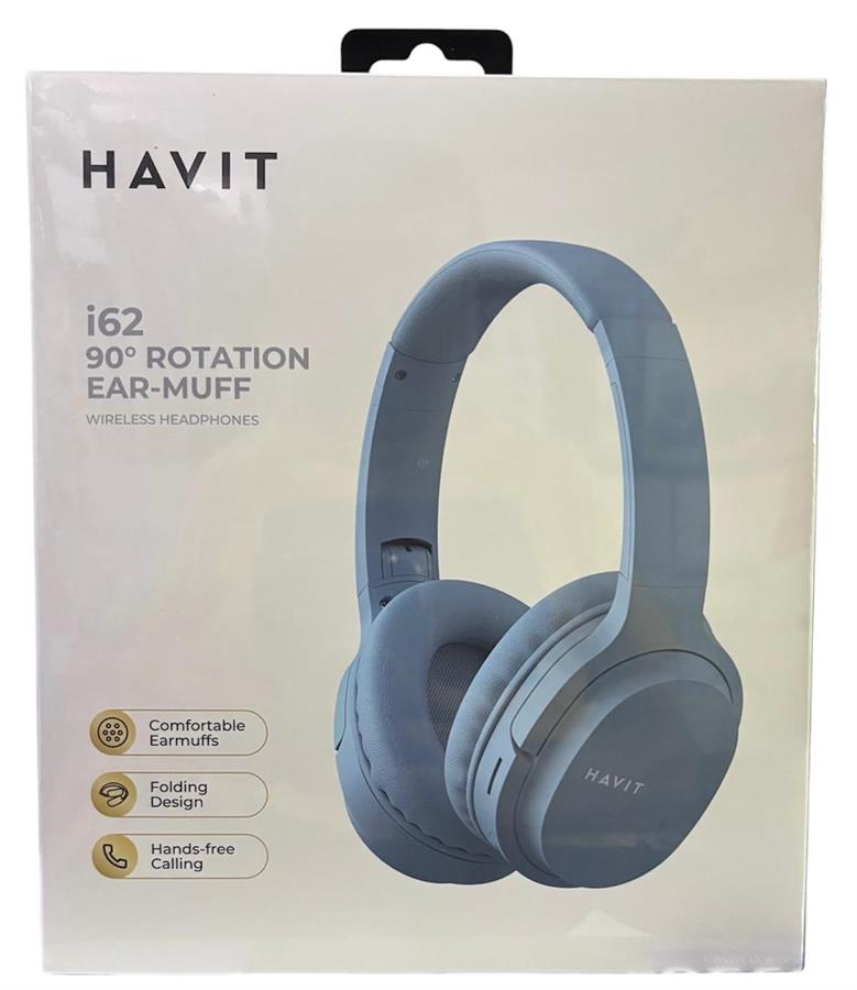 HAVIT AURICULAR WIRELESS I62 AZUL HVBT-I62-BU