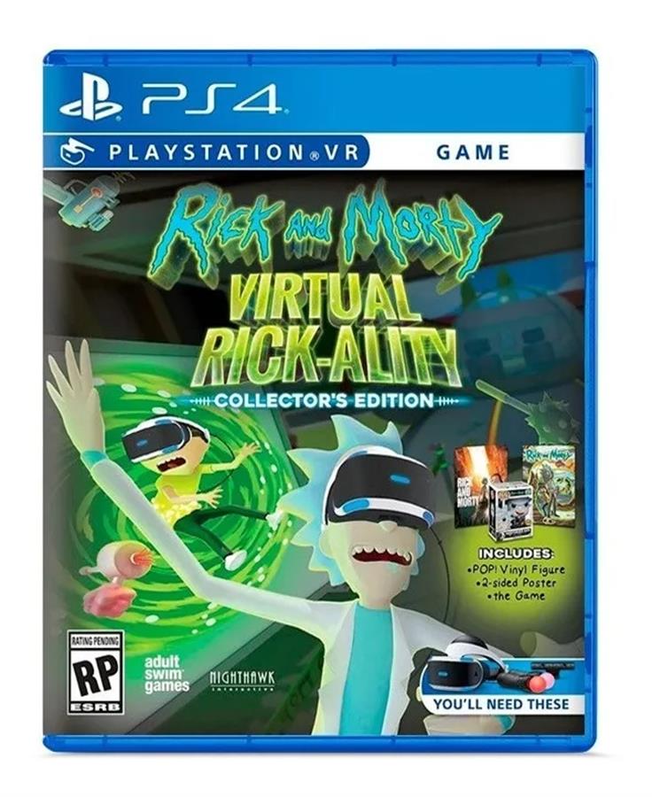 RICK AND MORTY VIRTUAL RICK-ALITY JUEGO PS4