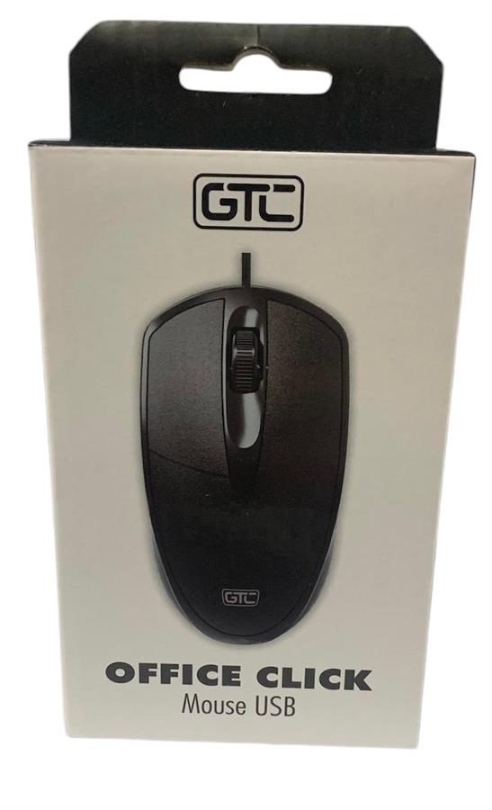 GTC MOUSE OFFICE CLICK MOG-109 NEGRO