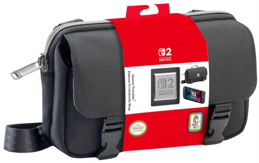 BOLSO NINTENDO SWITCH CROSSBODY BAG MC17 BLACK