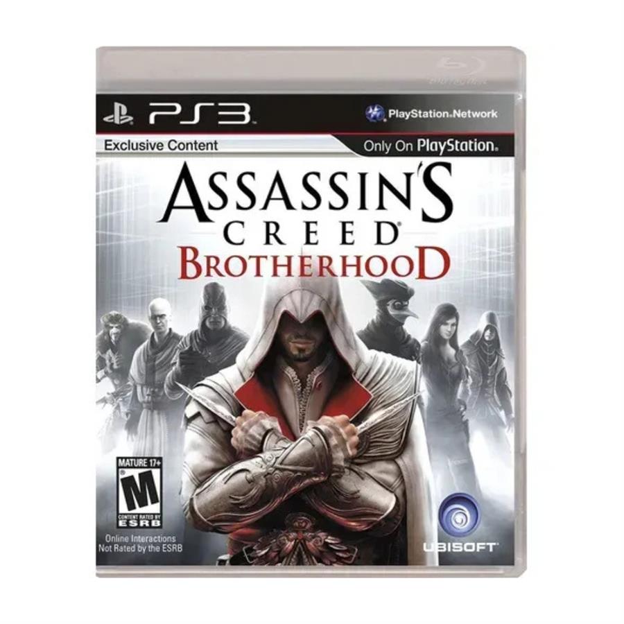 ASSASSINS CREED BROTHERHOOD JUEGO PS3 ABIERTO