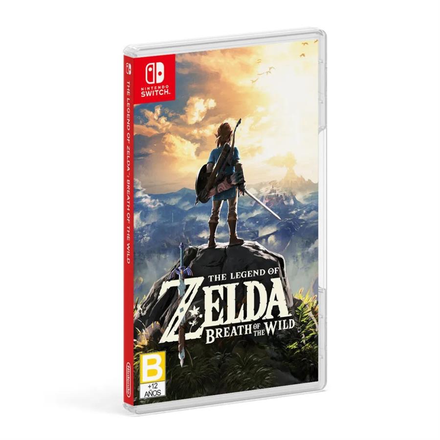 THE LEGEND OF ZELDA BREATH OF THE WILD JUEGO NINTENDO SWITCH