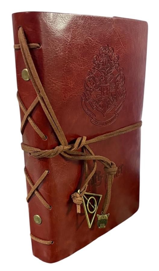 HARRY POTTER AGENDA SIMIL CUERO HOGWARTS