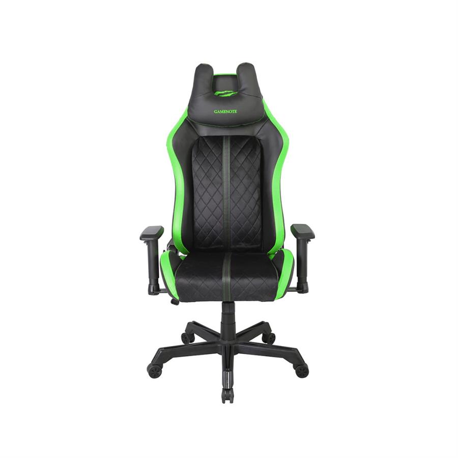 HAVIT SILLA GAMER ERGONOMICA CUERO SINTETICO REGULABLE GC936 VERDE