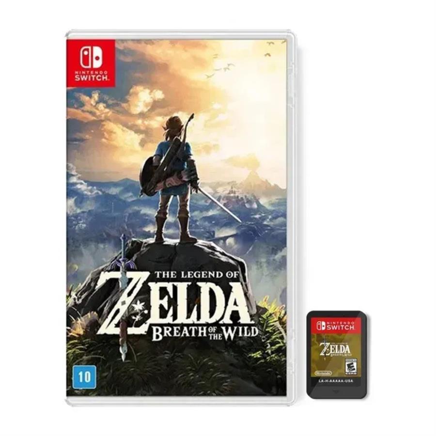 THE LEGEND OF ZELDA BREATH OF THE WILD JUEGO NINTENDO SWITCH