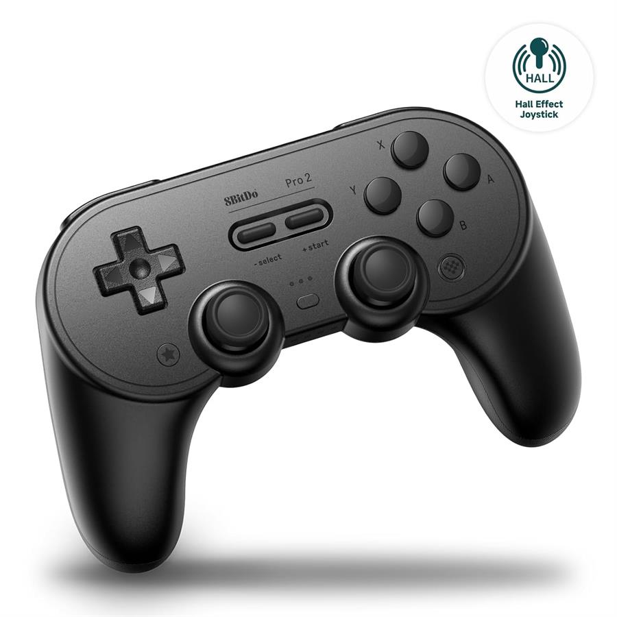 8BITDO JOYSTICK PRO 2 HALL EFFECT NSW/WIN/ANDR/STEAM 80GJ03 BLACK