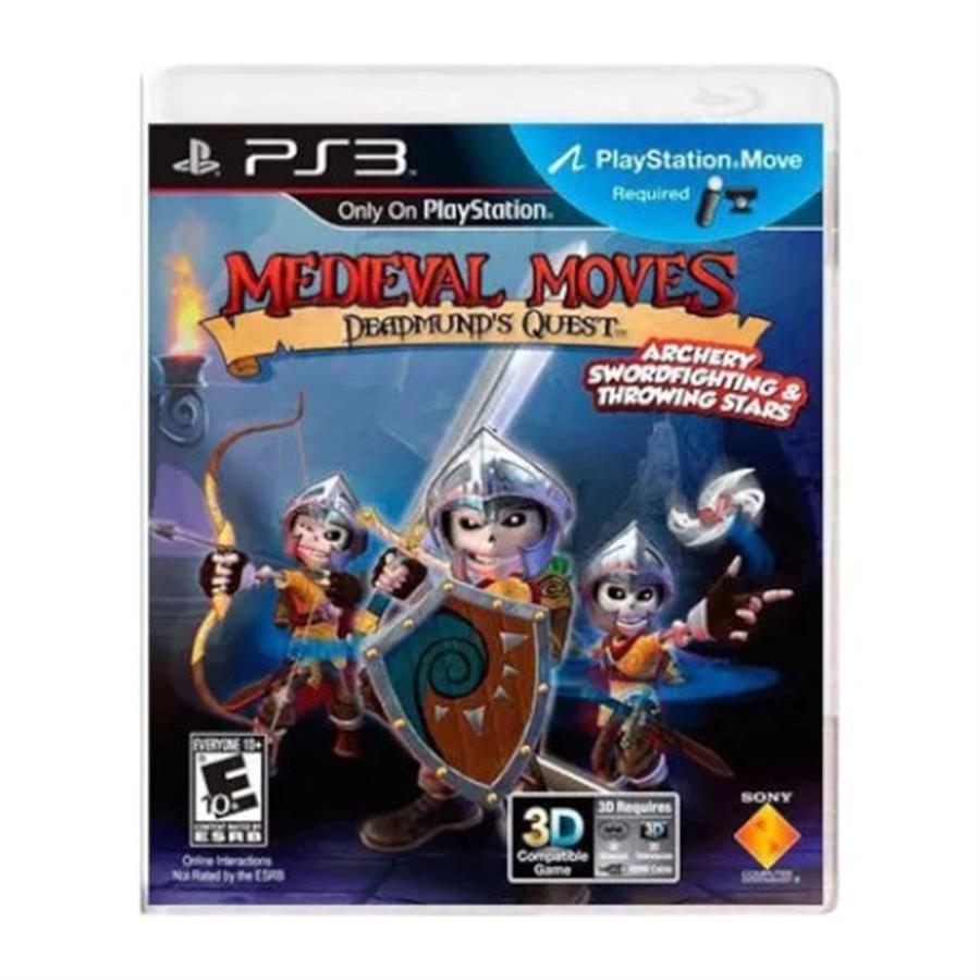 MEDIEVAL MOVES DEADMUNDS QUEST JUEGO PS3 ABIERTO