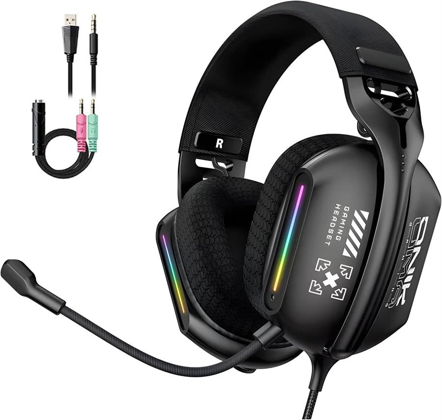 ONIKUMA HEADSET GT808 RGB BT/2.4HZ/MIC