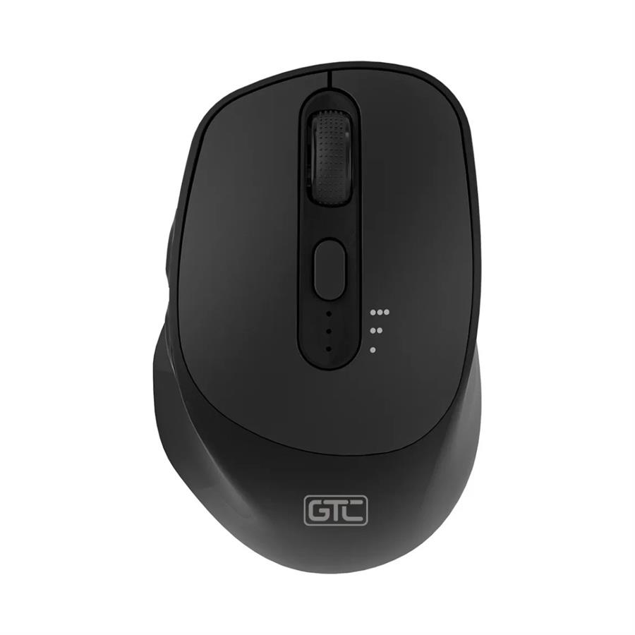 GTC MOUSE INALAMBRICO BT MIG-127 2400 DPI NEGRO